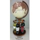 Globus 320 - Obrotowy stojak na wino - Antyczny
