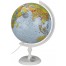 Globus 320 Polityczno - Fizyczny Podświetlany, biała stopka